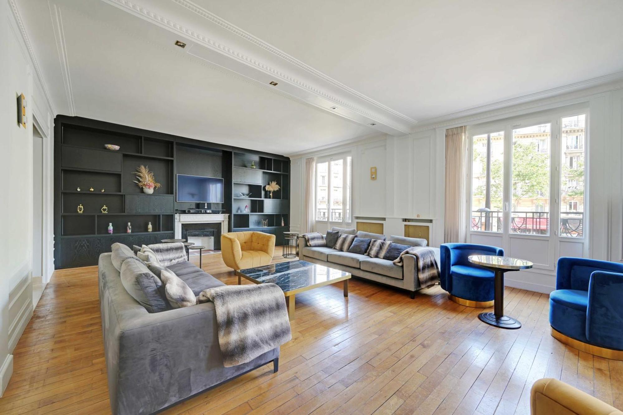 Apartment Elegant 3br For 6 - Near Palais Des Congres Paris